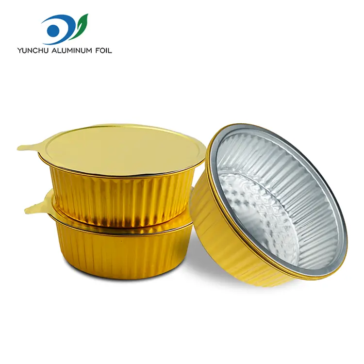 صواني الخبز التي يمكن التخلص منها حول حاويات رقائق الألومنيوم صواني الخبز التي يمكن التخلص منها حول حاويات رقائق الألومنيوم