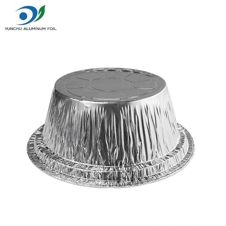 قابلية للتصرف في حاويات رقائق الألومنيوم الفضية