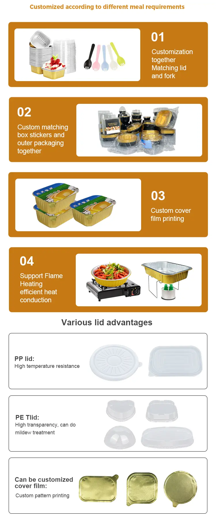 Special-Shaped Cake Cup Smoothwall Aluminum Foil Containers