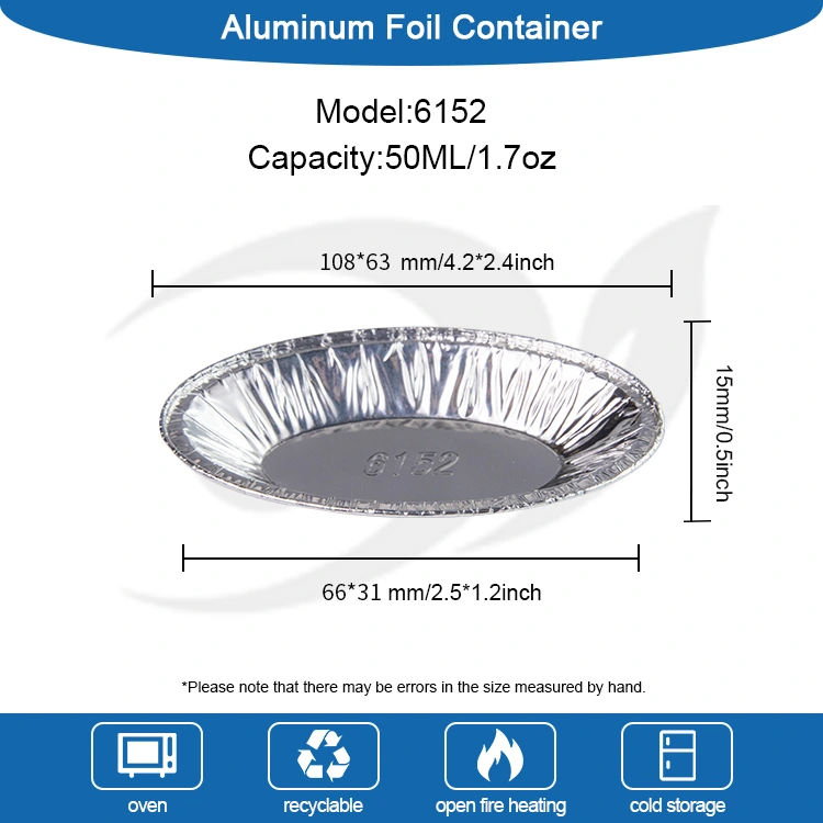 بيض البيض تورتة حاويات رقائق الألومنيوم