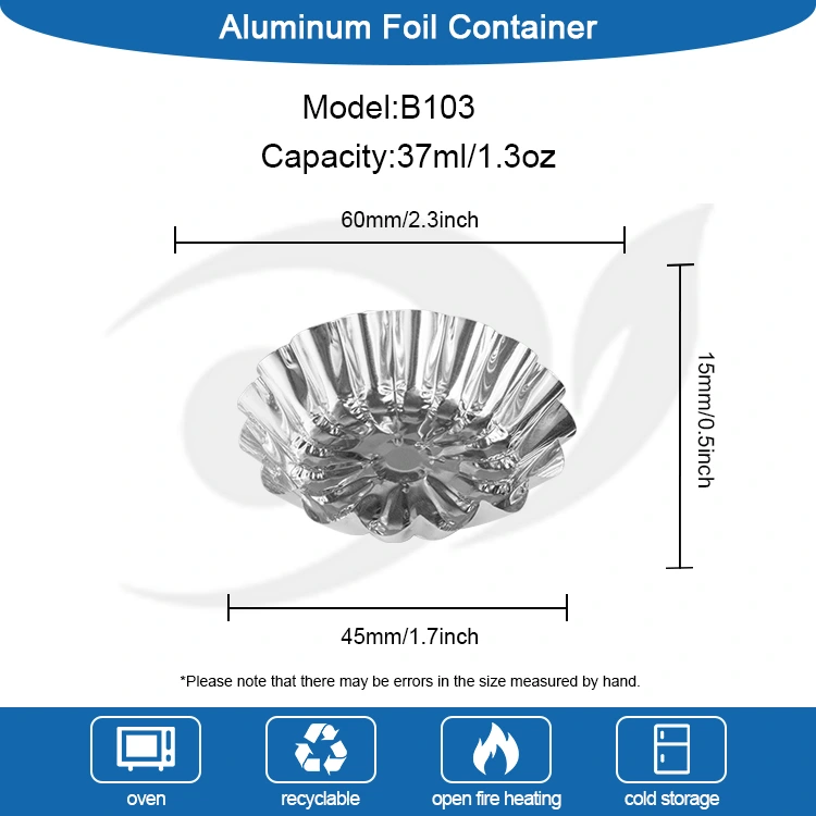جولة البيض تورتة لعبة الخبز الفضة حاوية طعام رقائق الأطعمة