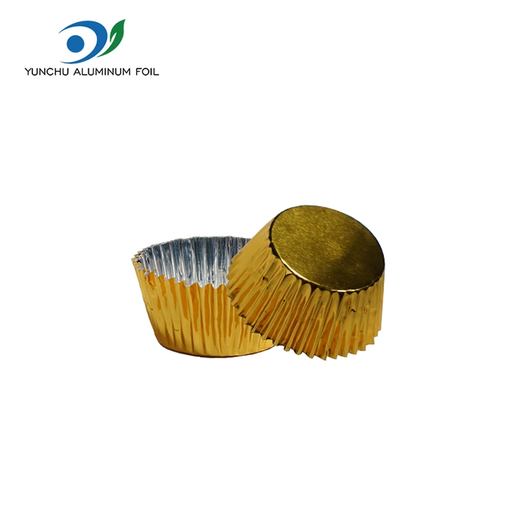 جولة صغيرة الحزمة الخبز الفضة حاوية الأطعمة الألومنيوم